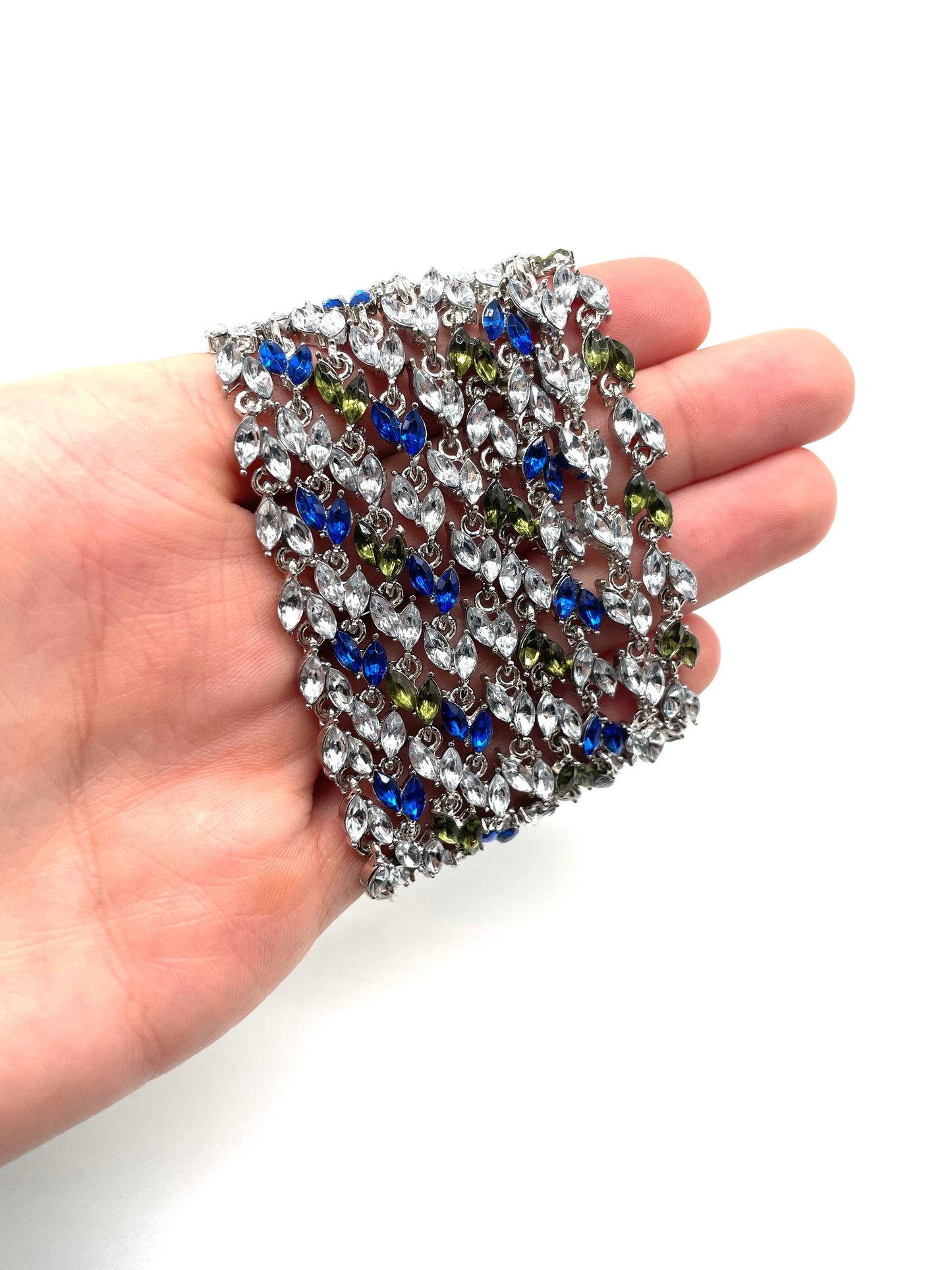 Leaf Bracelet Blue