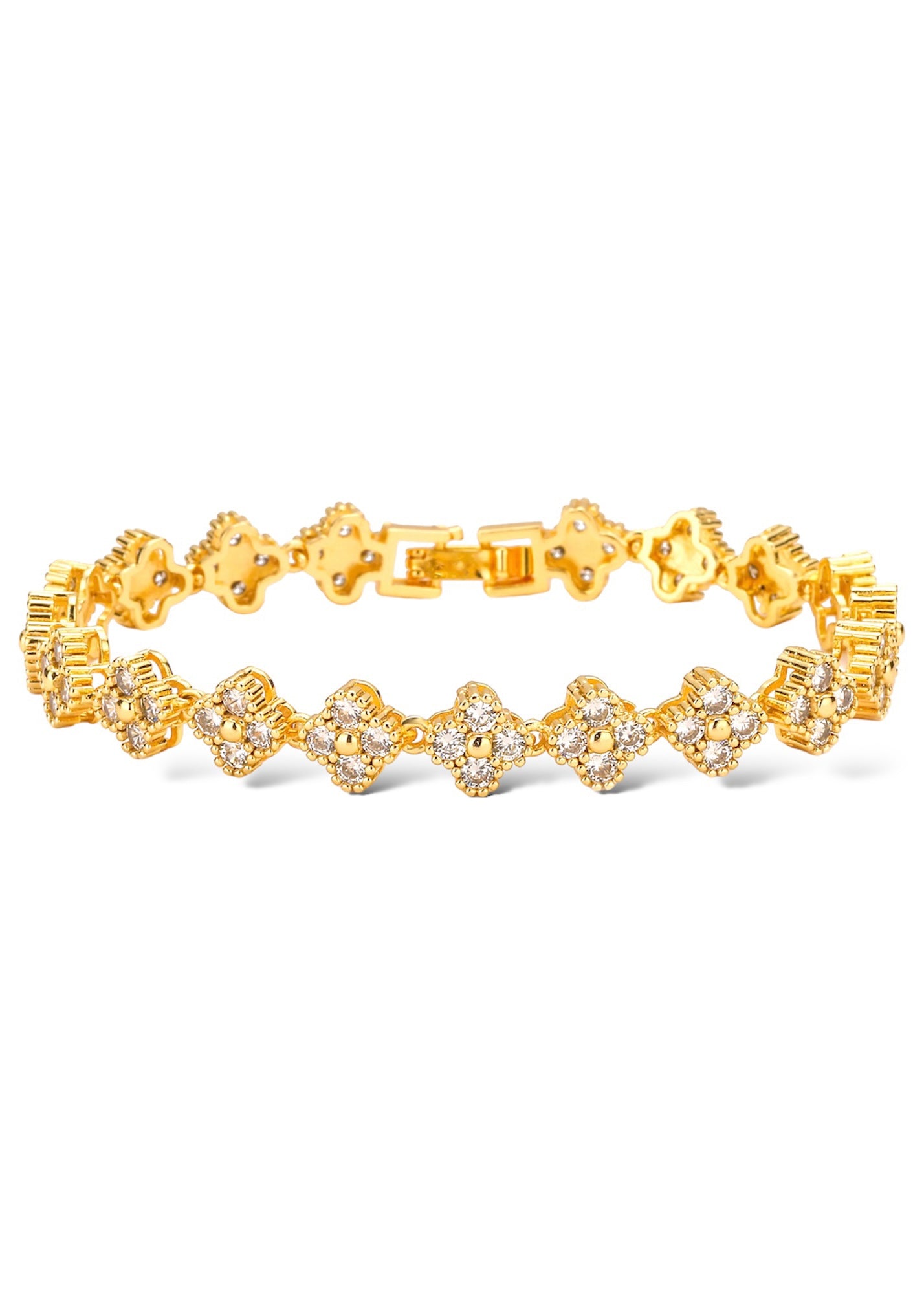 Flower Bracelet Silver