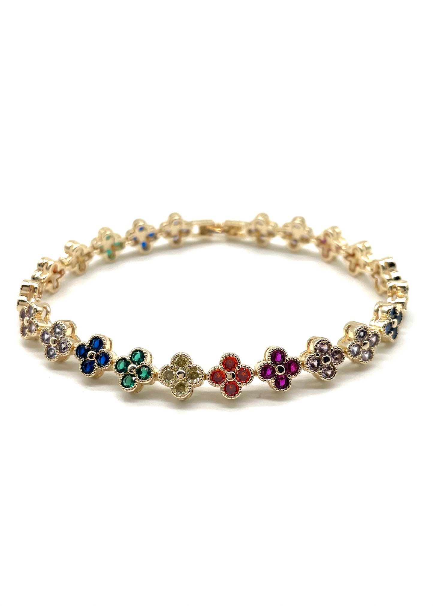Flower Bracelet Silver
