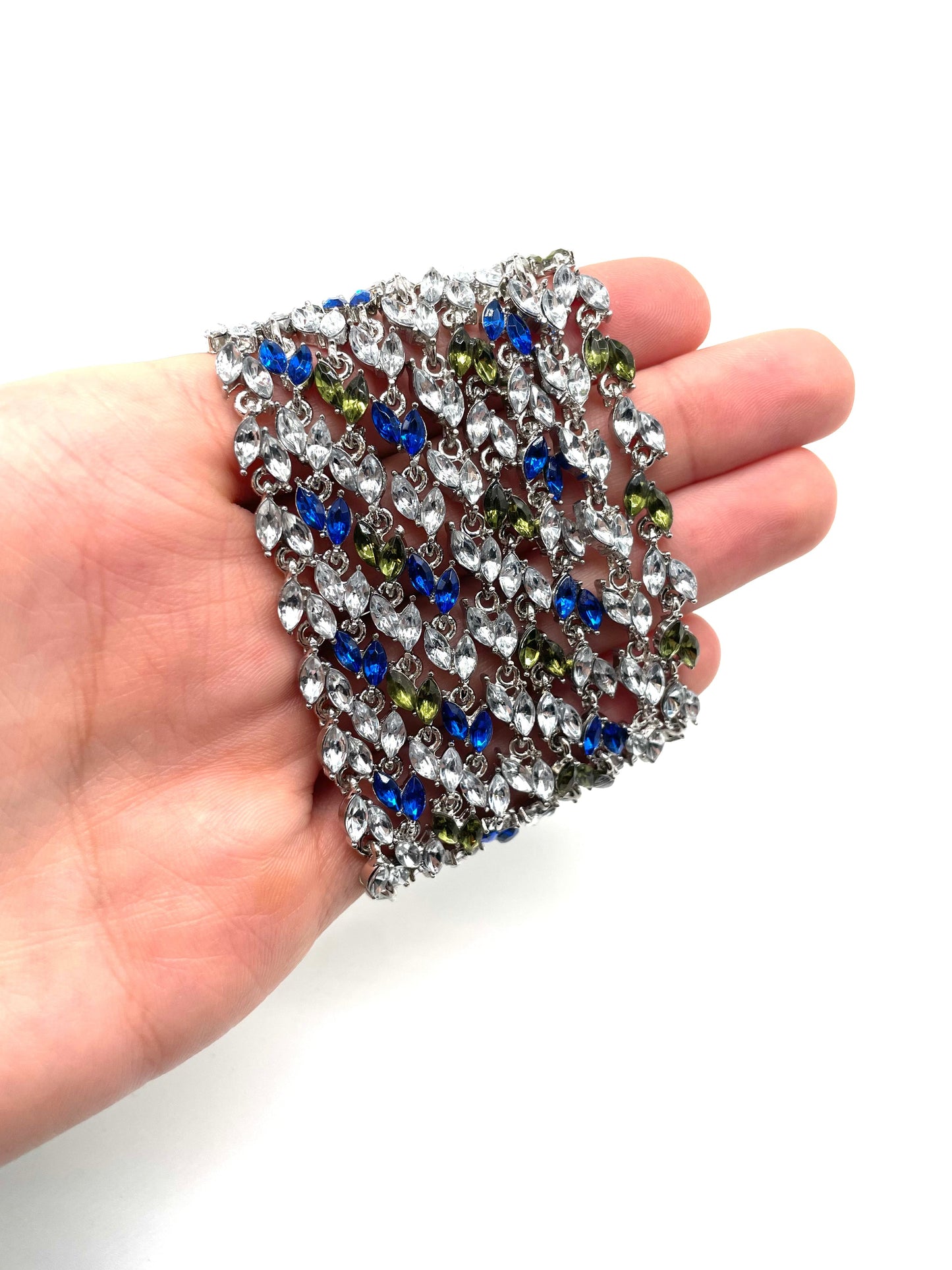 Leaf Bracelet White