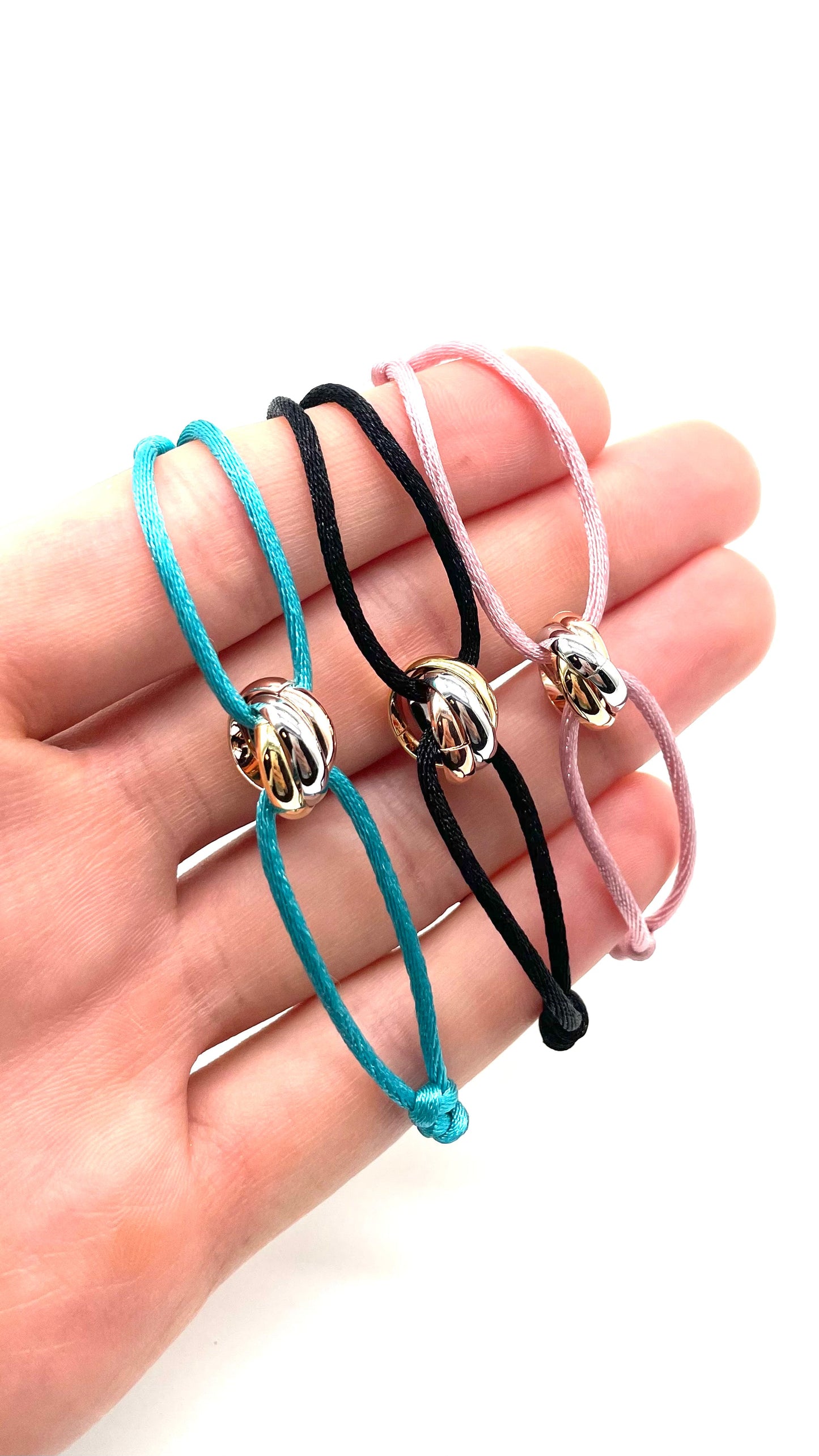 Tierce Bracelet Baby Blue
