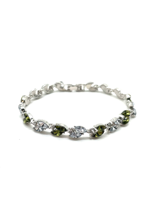 Leaf Bracelet Green