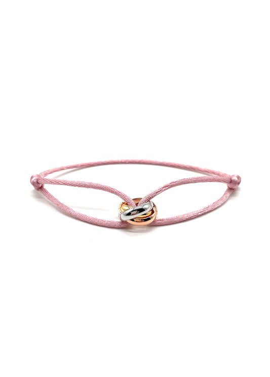 Tierce Bracelet Pink