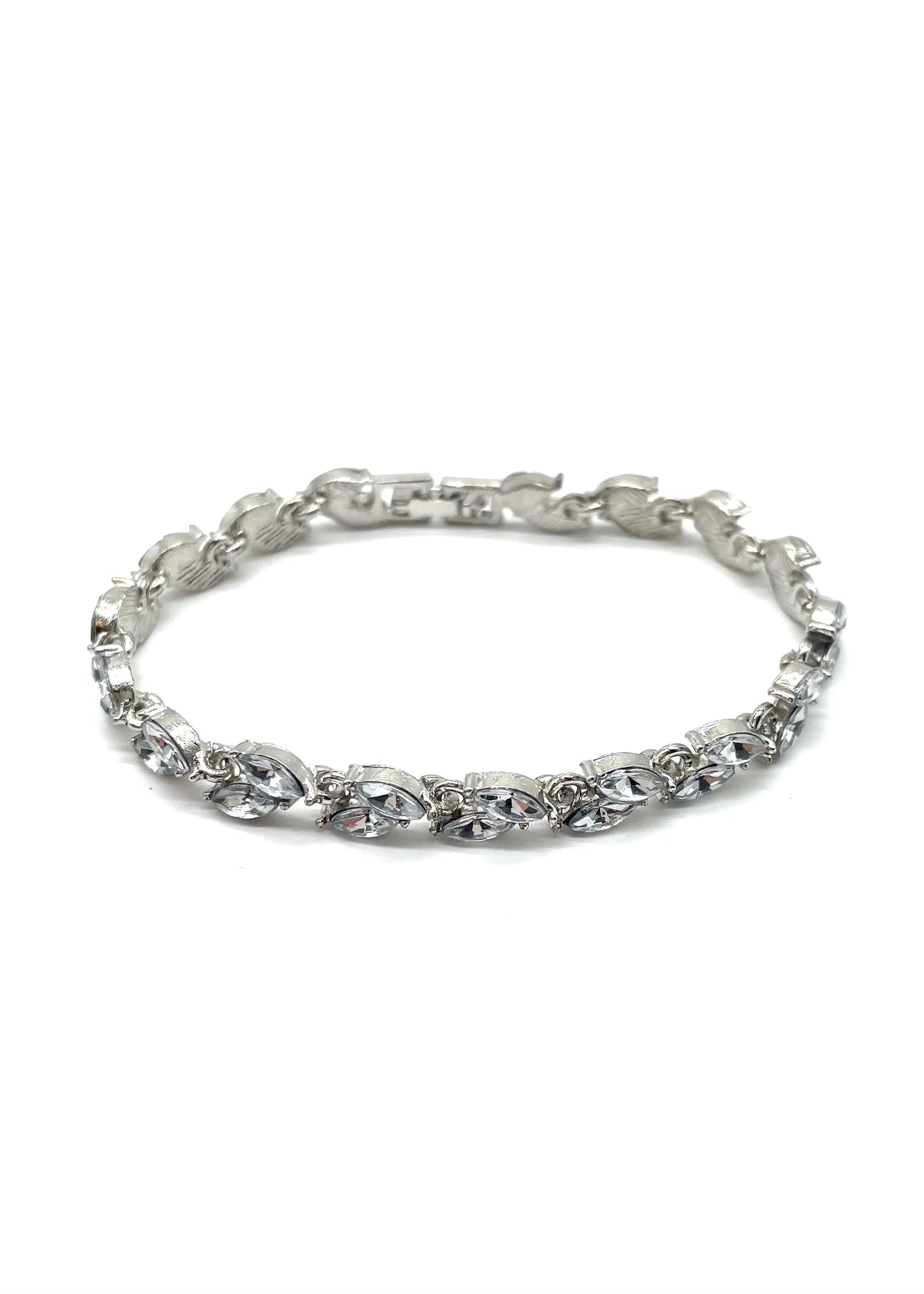 Leaf Bracelet White