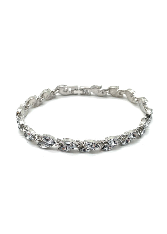 Leaf Bracelet White