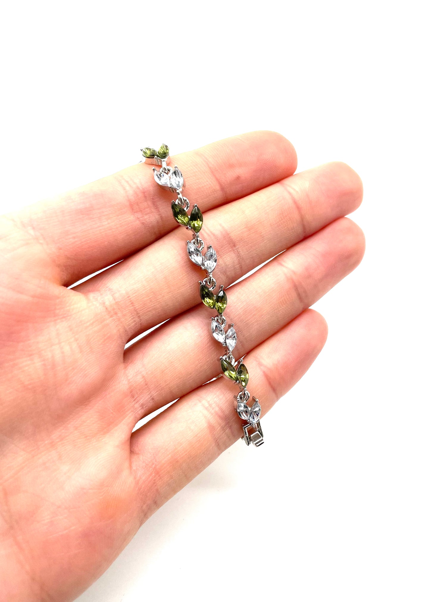 Leaf Bracelet Green